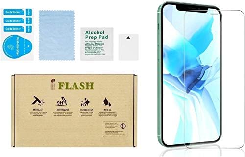 IFLASH iPhone 12 Pro Max stakleni zaštitnik ekrana, kristalno čisto kaljeno staklo zaštitnik ekrana za Apple iPhone 12 Pro Max 6.7