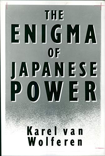 Vintage photo of Karel Van Wolferen: The Enigma of Japanese Power.