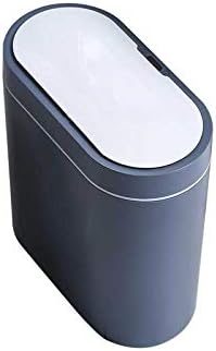 Lsjzz toalet vodootporan i otporan na miris pametno smeće može indukcijska toaletna za toalet kantu s poklopcem, IPX5 vodootporan,