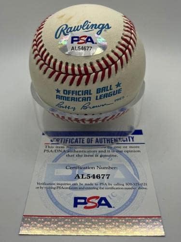Bob Limun Cleveland Indijanci potpisali su službeni autografa MLB bejzbol PSA DNK * 77 - autogramirani bejzbol