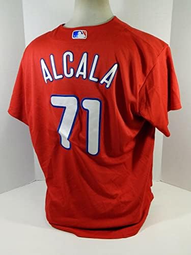 Philadelphia Phillies Alcala # 71 Igra Rabljena Crveni dres Ext St XL 495 - Igra Polovni MLB dresovi