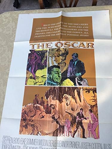 Oscar originalni 1966. preklopljeni filmski poster, jedan list 27 x 41 inča