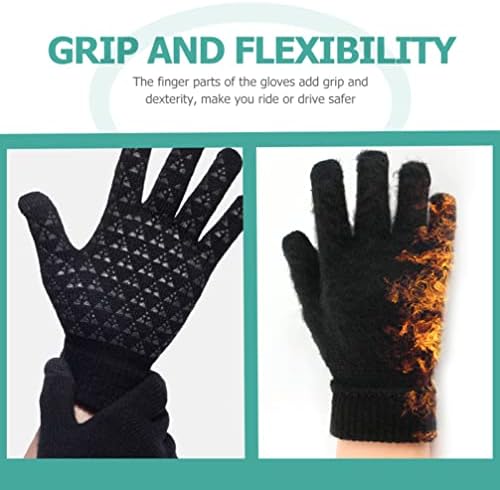 BESPORTBLE 1 par ekrana na dodir rukavice za grijanje biciklističke rukavice zimske tople rukavice za višekratnu upotrebu rukavice za zaštitu od vjetra