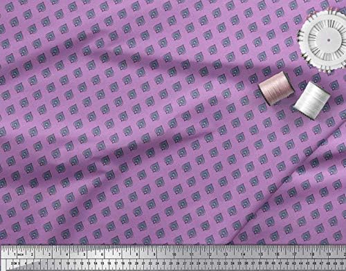 Soimoi pamučni dres tkanina geometrijski dizajn, cvjetni & Ogee Damast tkanina printovi po dvorištu širine 58 inča