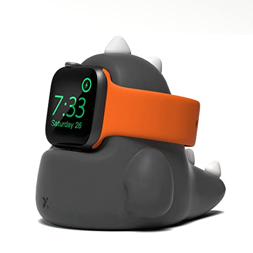 Držač za punjač AFOOYO za Apple Watch Series 8 / Ultra / SE2 / 7/4 / SE / 2/1, Dock za punjenje dinosauura, podržava noćni ormarić,