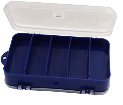 Aexit plastični dvostruki organizatori alata za elektroničke komponente kutije za pohranu kutija kutije za alate