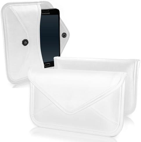 Boxwave Case kompatibilan s časti magijom 2D - elitna kožna glasnik torbica, sintetička kožna poklopac koverte za kovertu za čast časti 2 3D - bjelokosti bijeli