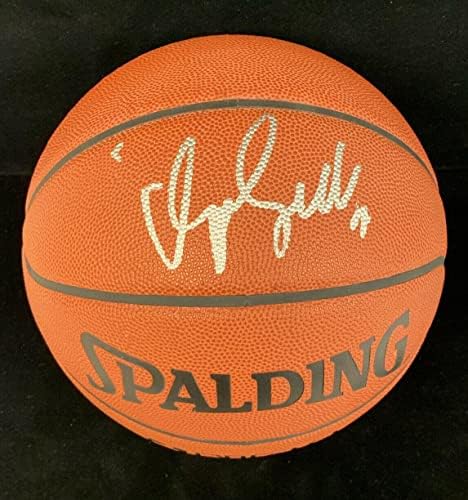Dominique Wilkins # 21 Atlanta Hawks potpisao je punu veličinu NBA košarkaš sa hologramom - autogramirane košarkama
