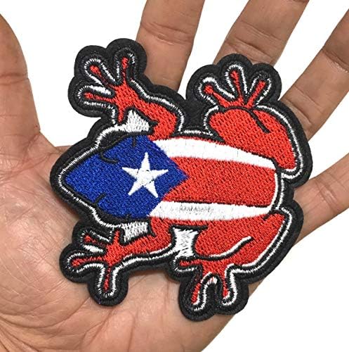 Portoriko Odjeća za zastavu Iron na patch boricua Portorički prjstvena dizajna dodatna odjeća Jeans ruksaci majica šeširi jakne Mali