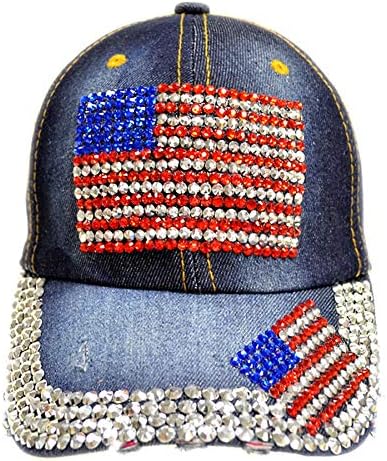 Šumski i dvanaesti modni modni bejzbol kapa - ukrašen kristalnim rinestonama i umjetnim kamenjem