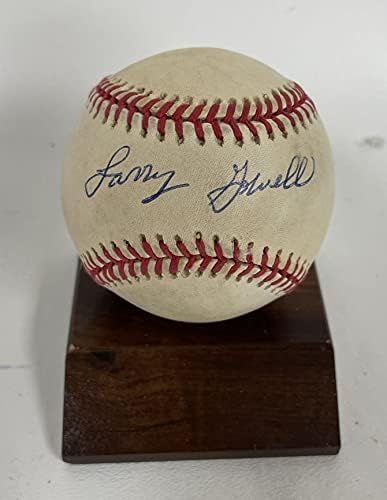Larry Gowell potpisao je autogramiranu službenu američku ligu bejzbol - Coa koji odgovara hologramima