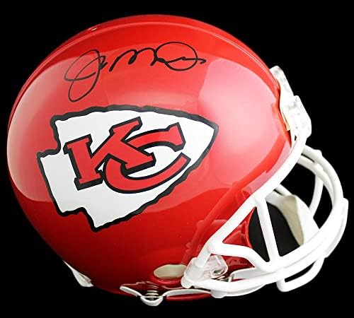 Joe Montana potpisao Kansas City Chiefs aktuelna autentična NFL kaciga sa autogramom NFL kacige