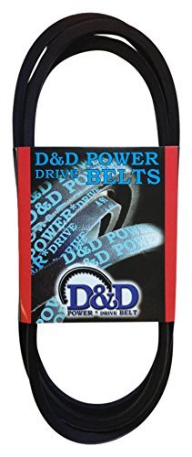 D & D Powerdrive 12x950 Metrički standardni zamjenski remen, A / 4L, 1 -Napodne, 38 duljina, guma