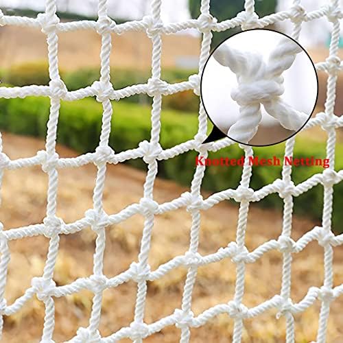 Bijela mačka sigurnosna mreža, ljubimci protiv pada zaštitne mreže, unutarnji vanjski kućni ljubimac i igračka sigurna ograda za ograde