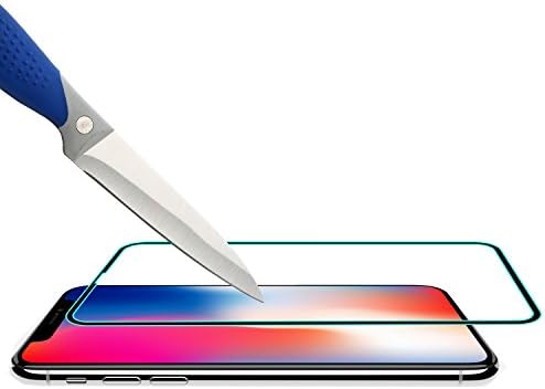 Mr.Shield [3-pack] Zaštitnik zaslona za iPhone X / iPhone XS / iPhone 10 [Japan kaljeno staklo] [9h tvrdoća] [Completna ljepila za