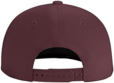 Parndeok Northeastern State University Logo kape za muškarce & amp ;žene Flat Bill Brim podesiva veličina bejzbol kapa Cool Crni šeširi