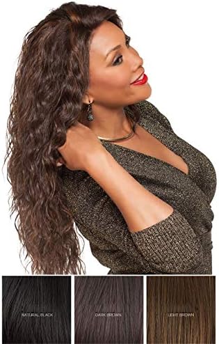 Andongnywell duge kovrčave Afro perike za crne žene Sintetička pahuljasta perika za kosu s punim srednjim dijelom za Afroamerikance