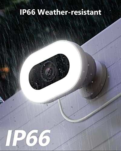 IMOU sigurnosna kamera 8MP UHD, vanjsko reflektor, 2,4 / 5GHz Wi-Fi, pametni noćni vid u boji, dvosmjerni razgovor, detekcija linije