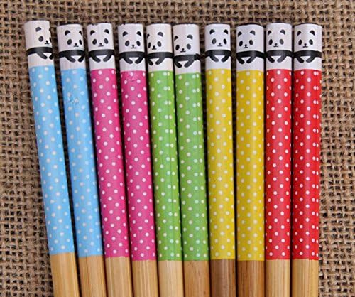Slatki kineski prirodni bambusov crtani filmski panda, poklon set 5