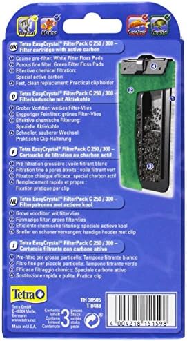 Tetra Easy Crystal Carbon Filter Cartridge C250 / C300