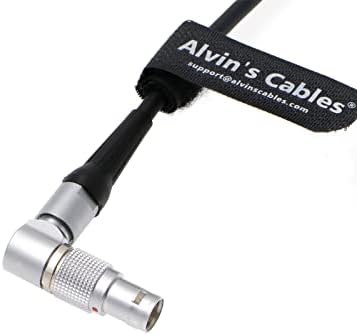 Kabl za napajanje za Kinefinity MAVO Edge Rotible Desni ugao 2-pinski muški do D-Dodirničke muške Alvinove kablove 30cm