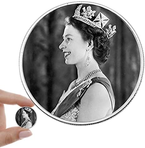 A / R Njena veličanstvo The Queen Elizabeth II, Platinum Jubilejski komemorativni novčić Srebrne kovanice Kraljevske kraljevske porodice