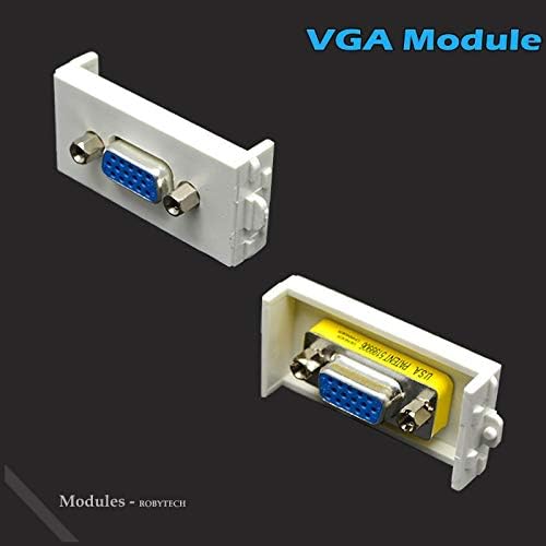 Zidna ploča sa 2 Sc Simplex + VGA moduli, optički konektori za ključeve priključci / utikač zida