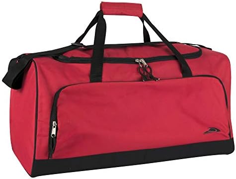 55 litar, 24 inčni lagani platnu Duffle torbe za muškarce & amp; žene za putovanja, teretanu, i kao sportska oprema torba / Organizator