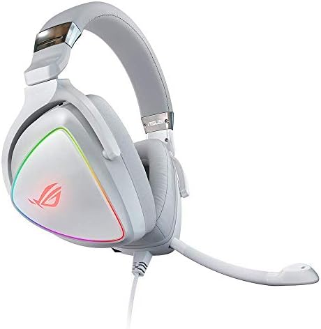 ASUS RGB Gaming slušalice ROG Delta | visoke rezolucije ESS Quad-DAC & ROG Strix obim NX TKL Moonlight Bijela žičana mehanička RGB