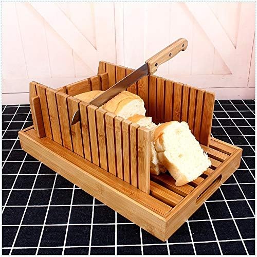 WALNUTA Creative bambusova ploča za seckanje hleba sa dnom lako seče hljeb desertna ploča za hleb posuda za hleb kuhinjske potrepštine