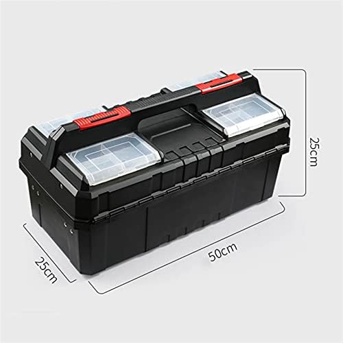 Sanesa Toolbox 18.5 Portable kutija za alate TOOL HARDWARE Spremnik za skladištenje Kućna oprema za popravak automobila Preklop dvostruki