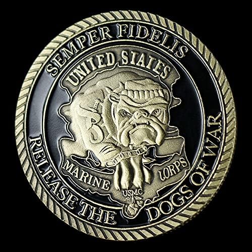 Sjedinjene Države Suvenir Semper Fidelis Kolekcija vojne kovanice Bakreni kovanica