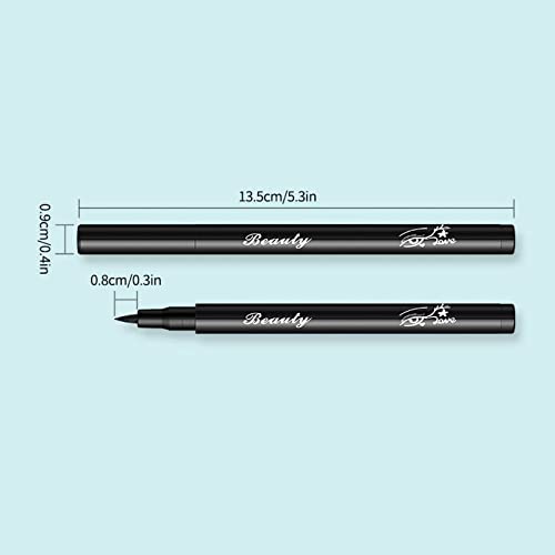 Naljepnica za olovku za oči za višekratnu upotrebu s trepavicama 12 boja za oči olovka za oči meka glava sleeping Silkworm olovka