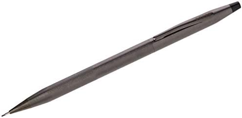 Cross Classic Century olovka za ponovno punjenje, 0,7 mm, uključuje Premium poklon kutiju - Titanium Grey Micro-Knurl