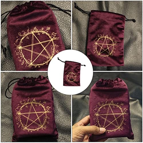 Alipis 1pcbag: torba žrtvena tkanina duhovni muškarci favorizuju Rune debljine kartice držač Organizator usluge za uzorak i kocke