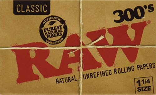 Raw 300 Classic 1.25 1 1/4 Veličina Valjanih Papira 5 Paketa = 1500 Listova