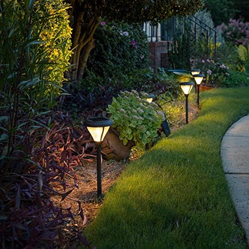 Gama Sonic Premier Outdoor Pathway Garden Landscape Light sa LED diodama u 2 boje, toplo bijelom i svijetlom bijelom, crnom, livenim