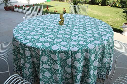 Ridhi pamuk Indijski stolnjak sa štampom za kuhinjsku trpezariju dekoracija stola, piknik, Događaji, zabave, vjenčanja