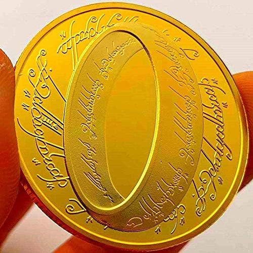 Chenchen Novozelandski Lord of the Two-Color Krona Coin Lord of the Rings Commemorativni novčići novčića Zlatna kovanica Medalje Srebrna