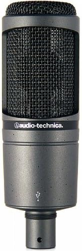 Audio-Technica AT2020USB Kardioidni kondenzator USB mikrofon, crni
