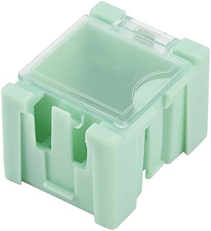 50 kom / postavljeno zeleno IC komponente, kutije za alate Organizatori alata Box SMD SMT elektronički komponentni kontejneri mini