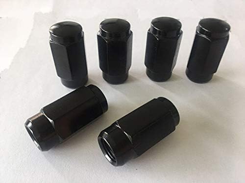 20pcs 1,87 Black 1/2 -20 UNF kotača NUG Wheel FIT 2001 Lincoln Town Car može uklopiti OEM naplatke, kupac mora pregledati specifikaciju