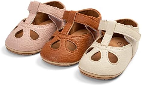 GAISUMMI Djevojke za djevojčice Obuće Dojenčini izdubljeni stil Mary Jane Stanovi Neklizne meke jedine sandale za male prve šetače
