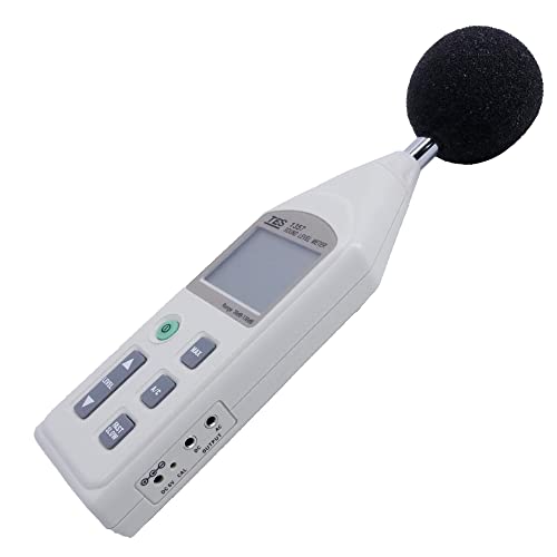 TES-1357 Precizni digitalni mjerač zvuka Merač zvuka 20,5 Hz do 8kHz 30 do 130db mjerač buke