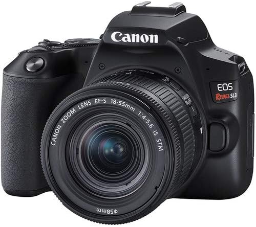 Canon EOS Rebel SL3 DSLR paket kamere sa Canon EF - S 18-55mm STM objektivom & EF 75-300mm III objektivom + 32GB Sandisk memorije
