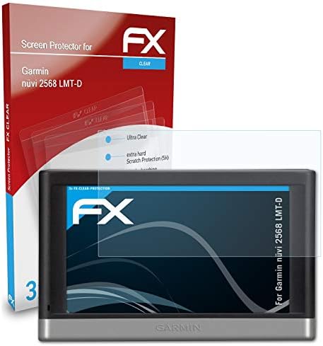 Atfolix film za zaštitu ekrana kompatibilan sa Garmin nüvi 2568 LMT-d zaštitom ekrana, Ultra-Clear FX zaštitnom folijom