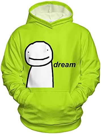 AI WEIER dream Smile Hoodie Omladinska dukserica dugih rukava dukserica 3D Print pulover Hoodie