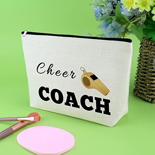 Cheer trener pokloni trener torba za šminkanje Cheerleading Hvala pokloni Cheer pokloni za djevojčice navijačica poklon za žene zahvalnost