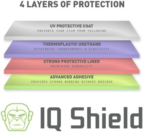 IQ štit zaštitnik ekrana kompatibilan sa Kobo Vox 7-inčnim prozirnim filmom protiv mjehurića od tečne kože