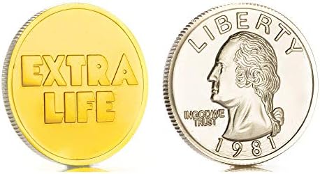 Ready Player One Coin Torbica Replica Extra Life Say Ready Player One Film Fons Challenge